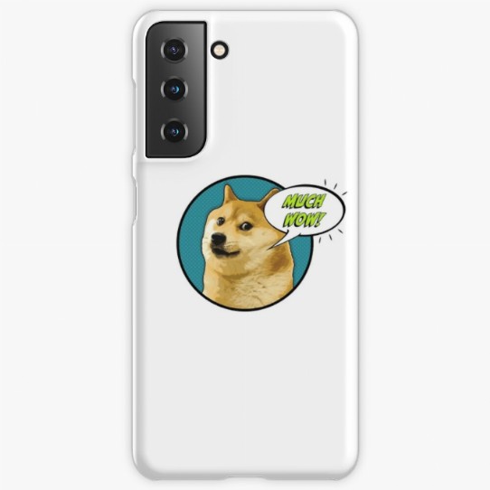 Dogecoin - Much Wow!! Case & Skin for Samsung Galaxy