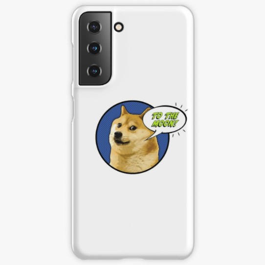 Doge To The Moon!! Case & Skin for Samsung Galaxy