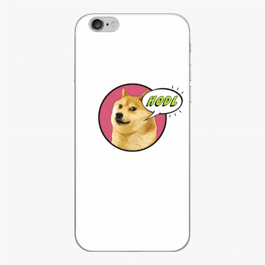 Doge says HODL! iPhone Skin