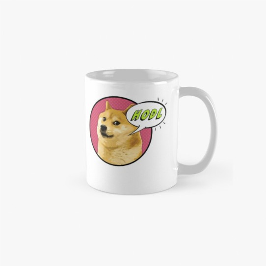 Doge says HODL! Mug