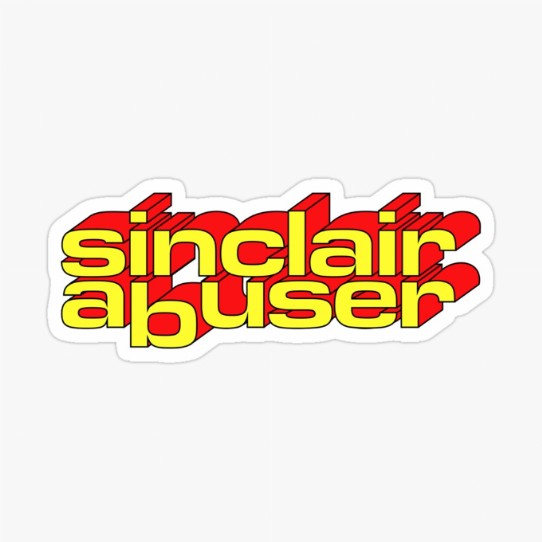 Sinclair Abuser Sticker