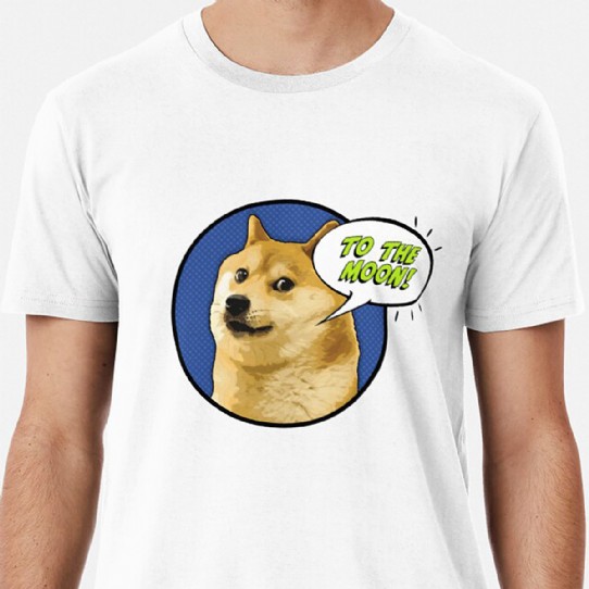 Doge To The Moon!! - Premium Tee