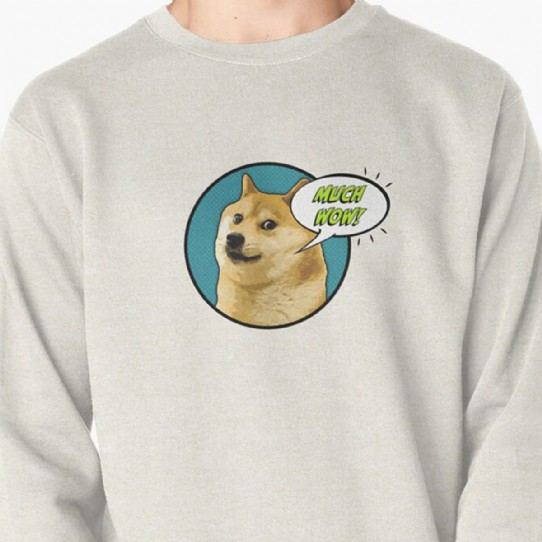Dogecoin - Much Wow!! Pullover Sweatshirt