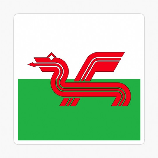 Show your Welsh Pride with a Welsh Dragon Sticker